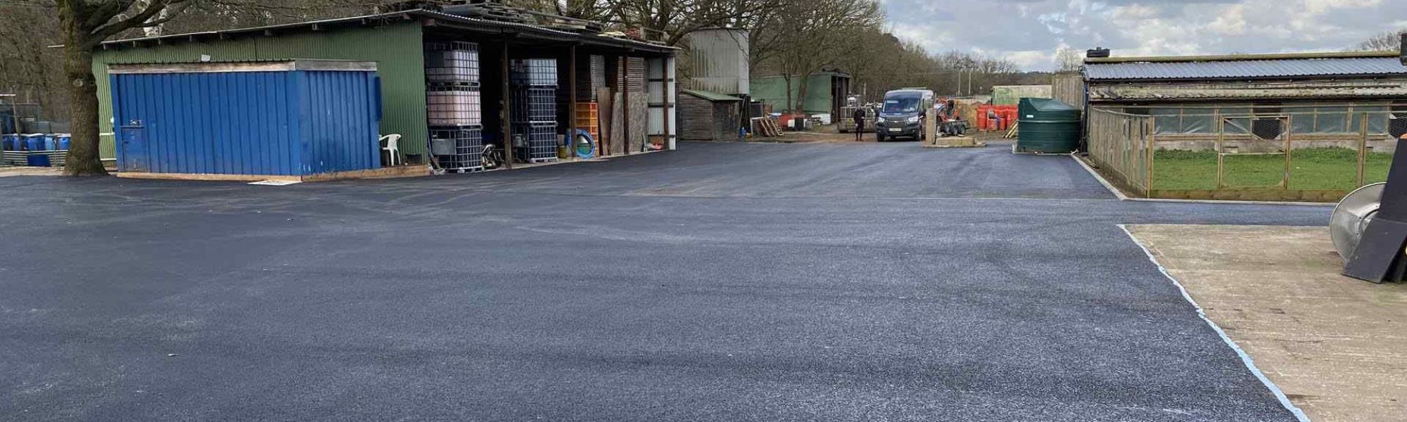 Poultry Farm Resurfaced SDM Agricultural