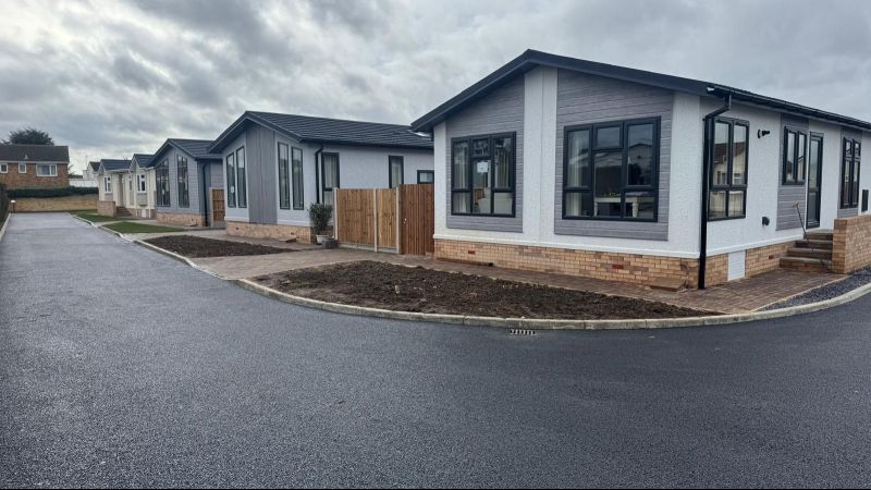 New Caravan Park Tarmac Roadway