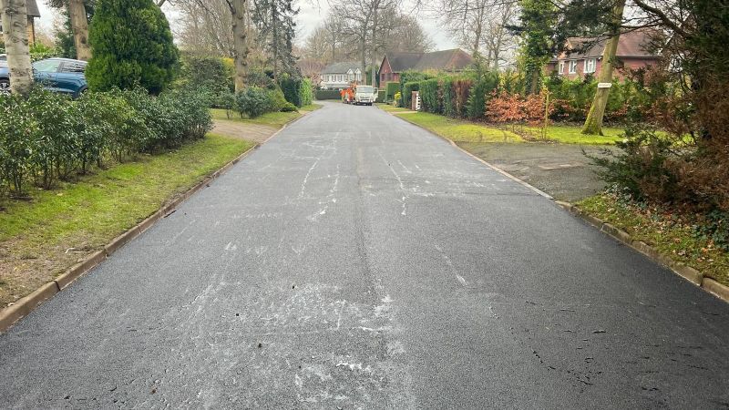 Residential Tarmac Roadway