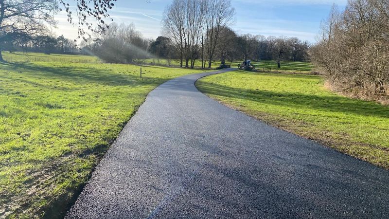 Tarmac Farm Roadway