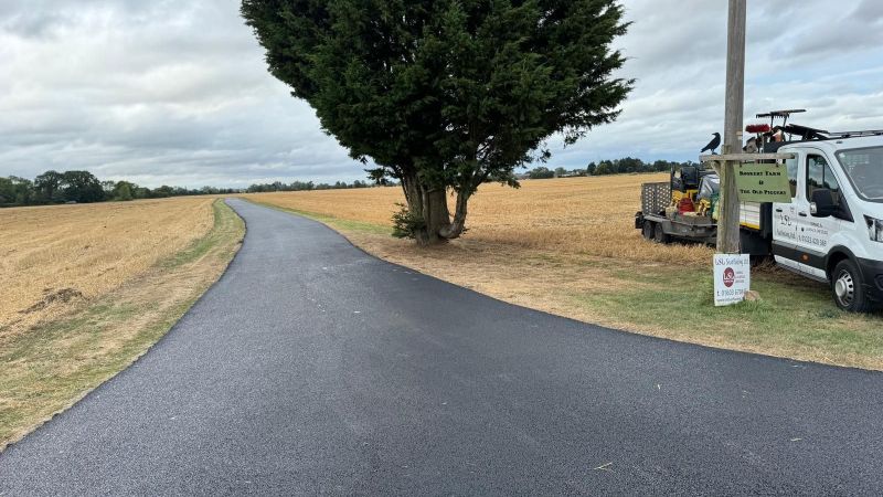 Commercial Farm Roadway Tarmac