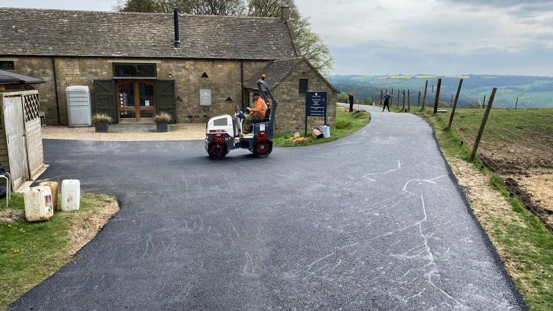National Trust Tarmac Roadway