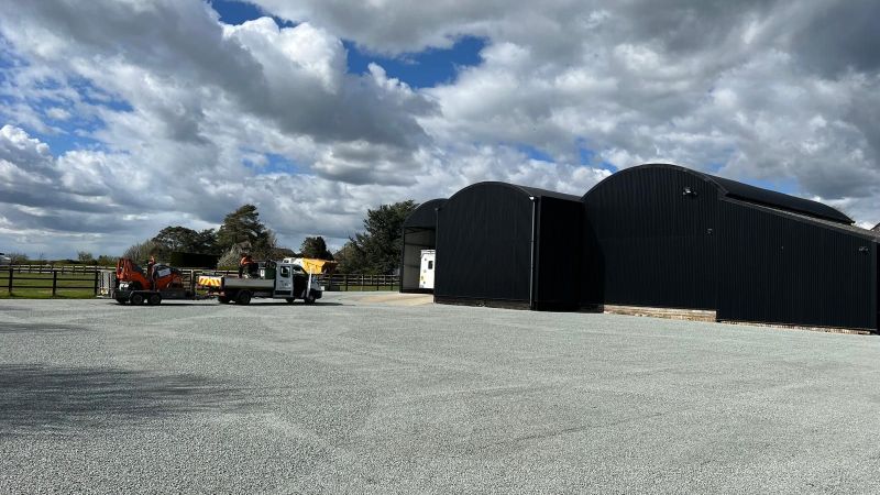 Hot Tar & Grey Granite