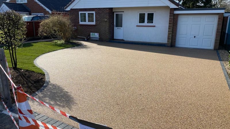 Resin Residential Driveway